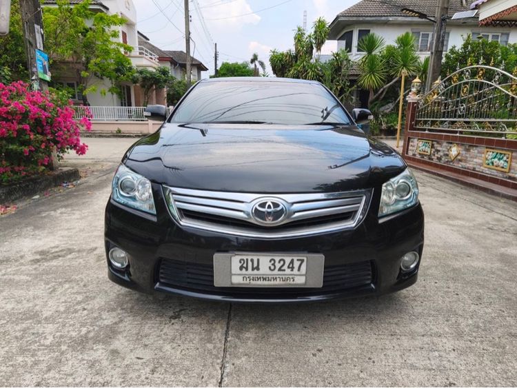 รถ Toyota Camry 2.4 Hybrid สี ดำ