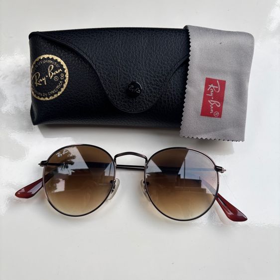 Ray-Ban แว่นตากันแดด แว่นตา เรแบน Round Metal.50