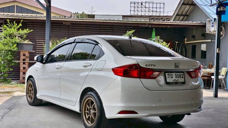 Honda City 2016 1.5 S i-VTEC Sedan เบนซิน ไม่ติดแก๊ส เกียร์อัตโนมัติ ขาว รูปที่ 3