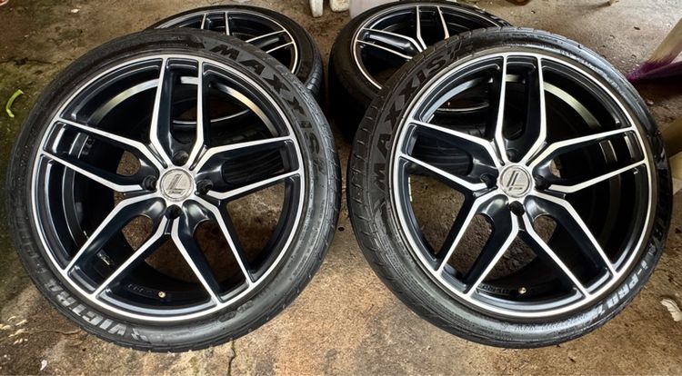 ขายล้อแม็กรถเก๋งถูกๆ Lenso ขอบ17นิ้ว รูปที่ 2
