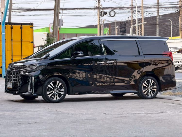 รถ Toyota Alphard 2.5 S C-Package สี ดำ