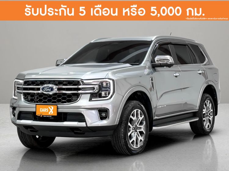 รถ Ford Everest 2.0 Titanium Plus 4WD สี บรอนซ์เงิน