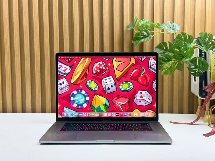 Apple อื่นๆ แมค โอเอส 16 กิกะไบต์ อื่นๆ ไม่ใช่ MacBook Pro 15-inch,2017 Four Thunderbolt 3 ports Intel Core i7 Ram16GB SSD512GB SpaceGray