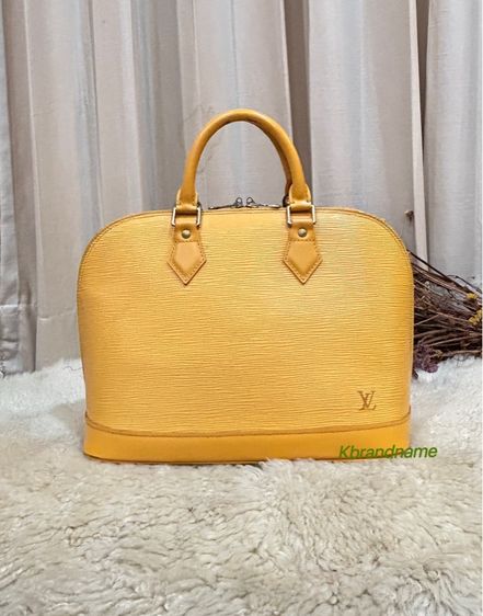 Louis Vuitton Epi Leather Alma Handbag 