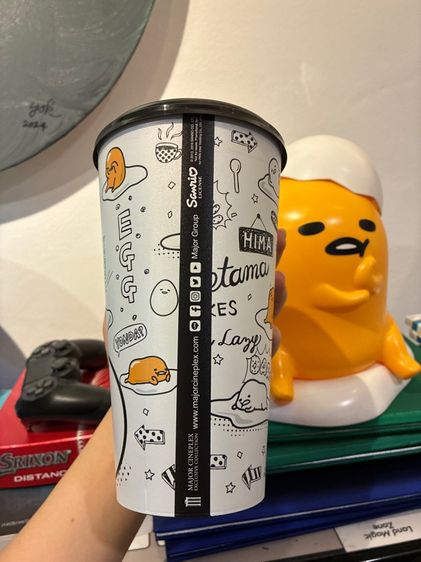 gudetama sanrio ถัง และ แก้ว major รูปที่ 6