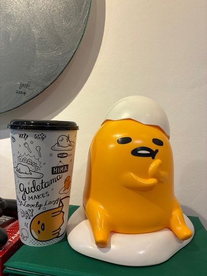 gudetama sanrio ถัง และ แก้ว major รูปที่ 5