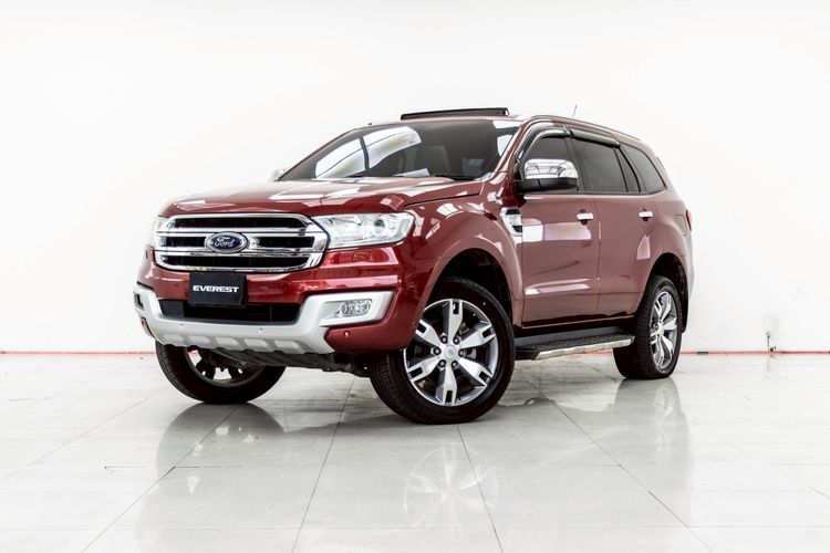 รถ Ford Everest 3.2 Titanium Plus 4WD สี แดง