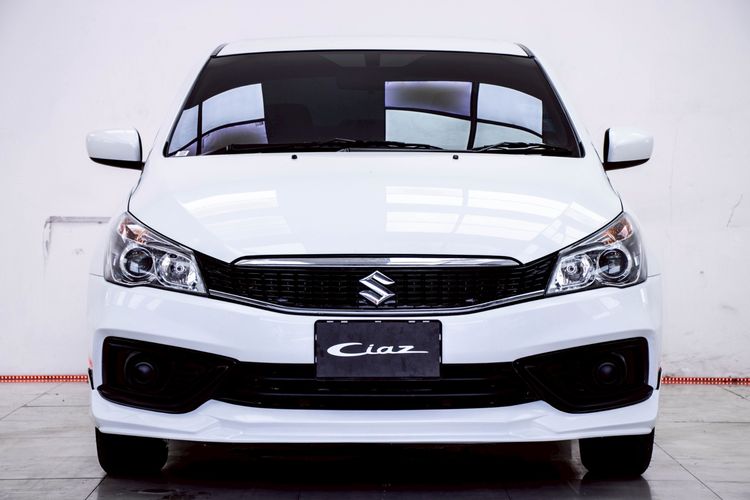 Suzuki Ciaz 2021 1.2 GL Sedan เบนซิน ไม่ติดแก๊ส เกียร์อัตโนมัติ ขาว รูปที่ 4