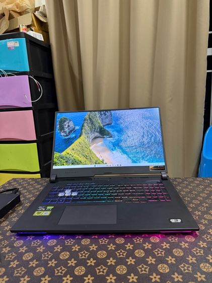 Notebook Asus ROG Strix G17 GL743QE-HX088T อัพ ssd เพิ่ม ให้อีก 1TB เล่นเกม ทำงาน สบายๆ สอบถามได้คัฟ รูปที่ 4
