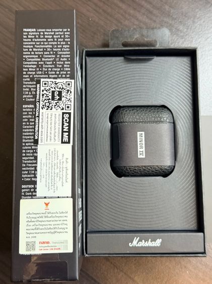 MARSHALL Minor IV black ของแท้ รูปที่ 3