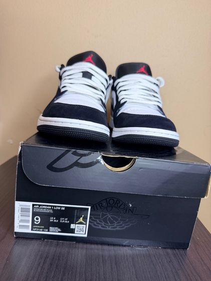 AIR JORDAN 1 LOW SE BLACK MATTE SILVER รูปที่ 2