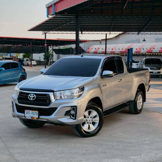 Toyota Hilux Revo 2018 2.4 E Prerunner Pickup ดีเซล ไม่ติดแก๊ส เกียร์อัตโนมัติ เทา