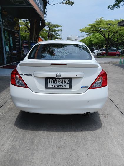 Nissan Almera 2013 1.2 VL Sedan เบนซิน ไม่ติดแก๊ส เกียร์อัตโนมัติ ขาว รูปที่ 3
