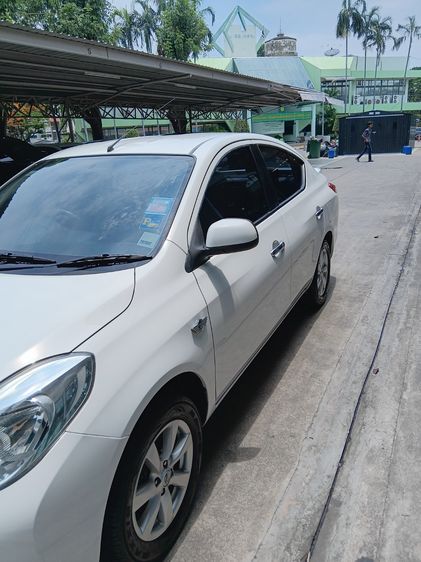 Nissan Almera 2013 1.2 VL Sedan เบนซิน ไม่ติดแก๊ส เกียร์อัตโนมัติ ขาว รูปที่ 4