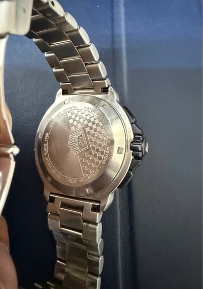 Tag Heuer Chronograph ข้อสายครบ การ์ดศูนย์ รูปที่ 5