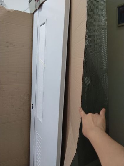 ด่วนลดราคา ประตูห้องน้ำ uPVC 70x200 มือหนึ่ง ส่งฟรี รูปที่ 5