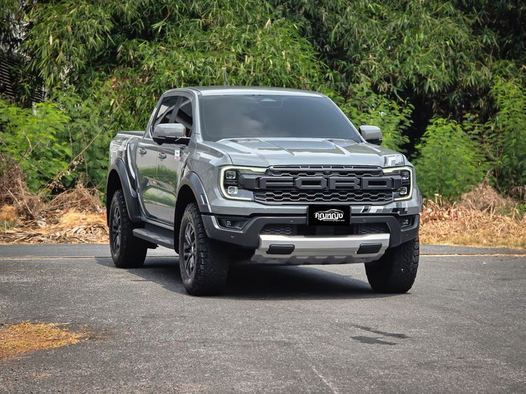 รถ Ford Ranger Raptor 3.0 4WD สี เทา