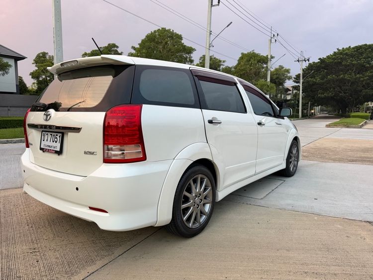 Toyota Wish 2008 2.0 Q Sport Touring II Utility-car เบนซิน ไม่ติดแก๊ส เกียร์อัตโนมัติ ขาว รูปที่ 4