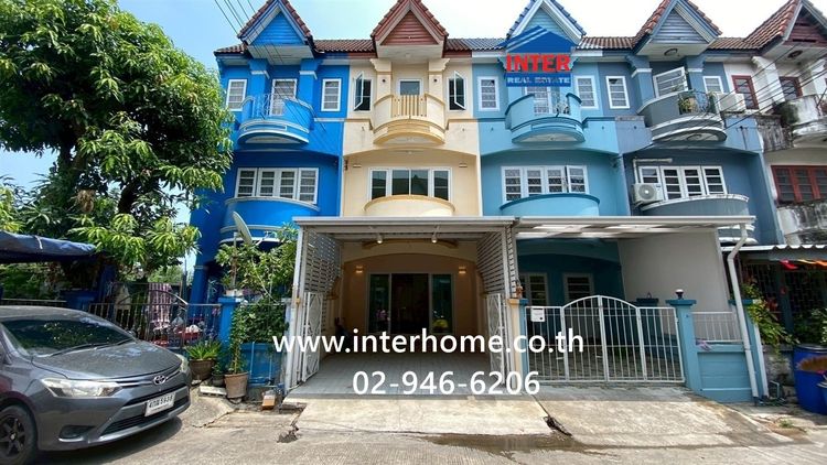ทาวน์เฮ้าส์ 3 ชั้น 17 ตร.ว. หมู่บ้านพงษ์ศิริชัย2 ใกล้ธนาคารกสิกรไทย สาขาพุทธมณฑลสาย4 ถนนเพชรเกษม ถนนพุทธมณฑลสาย4-พุทธสาคร กระทุ่มแบน