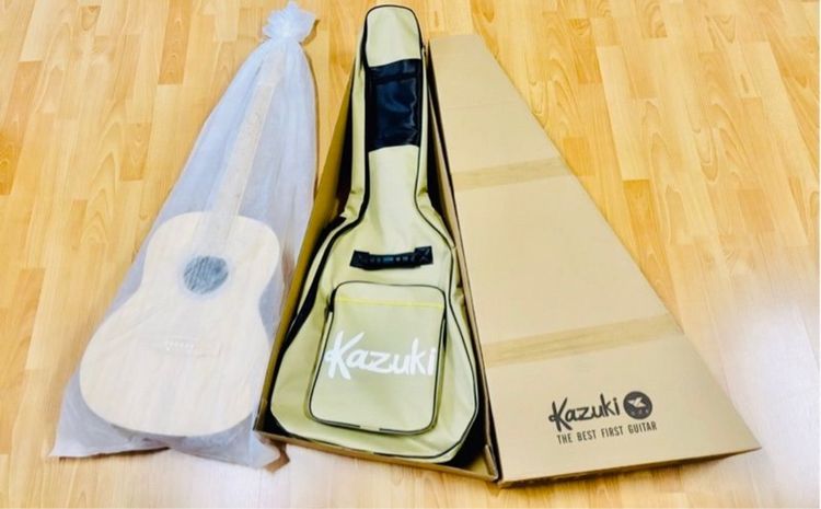 กีต้าร์โปร่ง Kazuki Bamboo 39 Mars Series (Top Solid Bamboo)