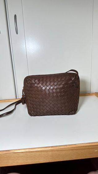 Bottega สะพายข้าง ปรับสายได้ หนังเงาสวย แท้100