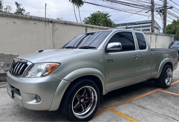 Toyota Hilux Vigo D4D 2005 รุ่นย่อยอื่นๆ Pickup ดีเซล เกียร์ธรรมดา เทา รูปที่ 4