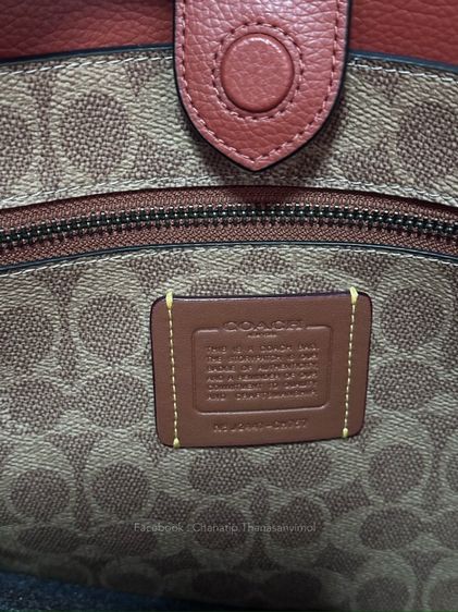 💯แท้ช็อป♻️มือสอง — COACH กระเป๋าทรงสี่เหลี่ยมผู้ชายรุ่น Relay Tote 34 รูปที่ 6