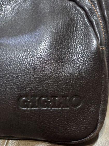 กระเป๋าเป้หนังแท้ แบรนด์ GIGLIO จากอิตาลี  รูปที่ 3