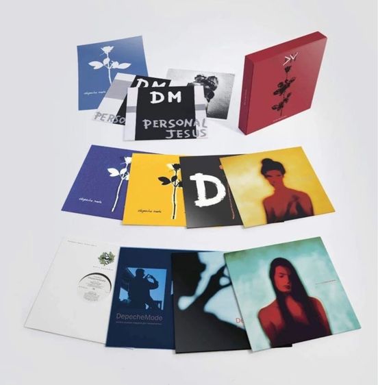 ขายแผ่นเสียงแผ่นซีล 10แผ่น  เจ้าพ่อ Synth Pop Depeche Mode Violator The 12 นิ้วSingles 10LP Limited Numbered Edition ส่งฟรี