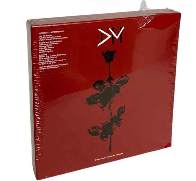 ขายแผ่นเสียงแผ่นซีล 10แผ่น  เจ้าพ่อ Synth Pop Depeche Mode Violator The 12 นิ้วSingles 10LP Limited Numbered Edition ส่งฟรี รูปที่ 2
