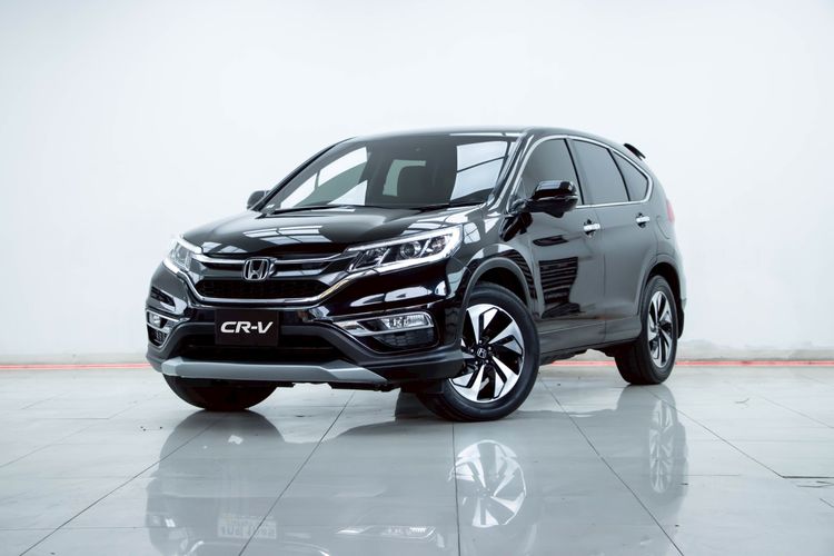 Honda CR-V 2015 2.4 EL 4WD Utility-car เบนซิน ไม่ติดแก๊ส เกียร์อัตโนมัติ ดำ
