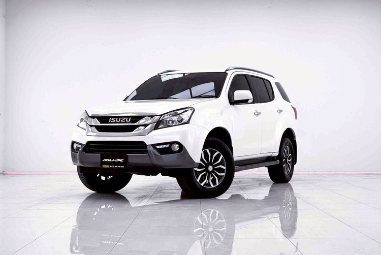 Isuzu MU-X 2016 1.9 Utility-car ดีเซล ไม่ติดแก๊ส เกียร์อัตโนมัติ ขาว