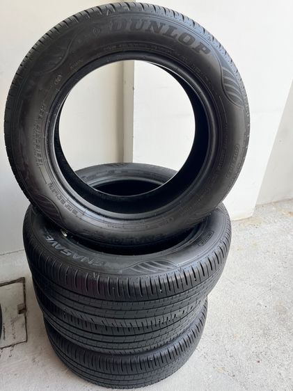 ยางรถยนต์ยี่ห้อ Dunlop รุ่น Enasave195 60R16 89H (YD6R4223) ปี23  4เส้น ดอกยาง 