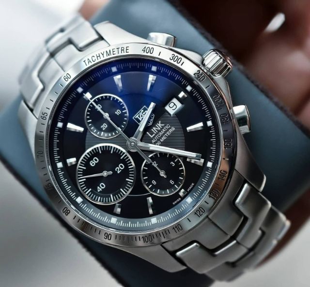 Tag Heuer Link Calibre16 Chronograph Black Dial CJF2110🇨🇭🇨🇭
   รูปที่ 4