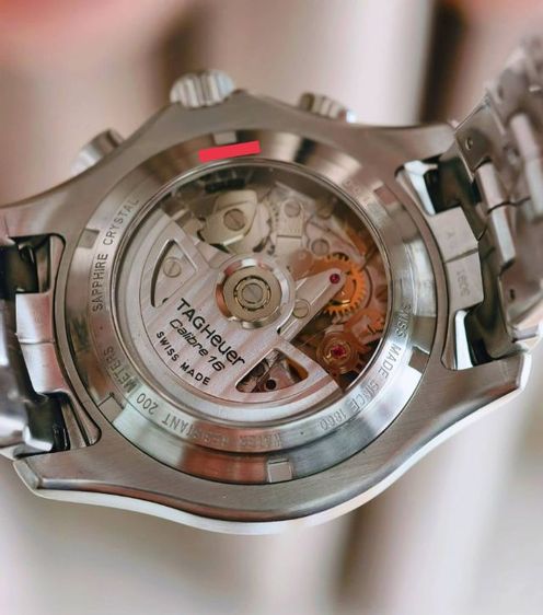 Tag Heuer Link Calibre16 Chronograph Black Dial CJF2110🇨🇭🇨🇭
   รูปที่ 9