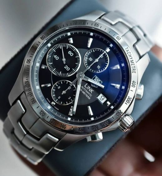 Tag Heuer Link Calibre16 Chronograph Black Dial CJF2110🇨🇭🇨🇭
   รูปที่ 2