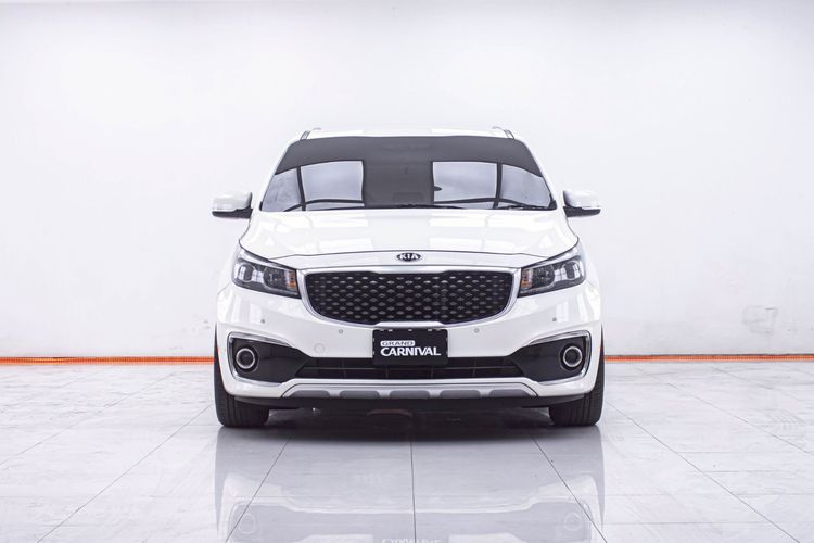 Kia Grand Carnival 2017 2.2 EX Utility-car ดีเซล ไม่ติดแก๊ส เกียร์อัตโนมัติ ขาว รูปที่ 4