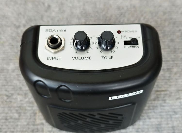 แอมป์กีตาร์พกพา ขนาดเล็ก E.D.GEAR EDA Mini BK สีดำ สภาพดี สวย นำเข้าจากญี่ปุ่น รูปที่ 4