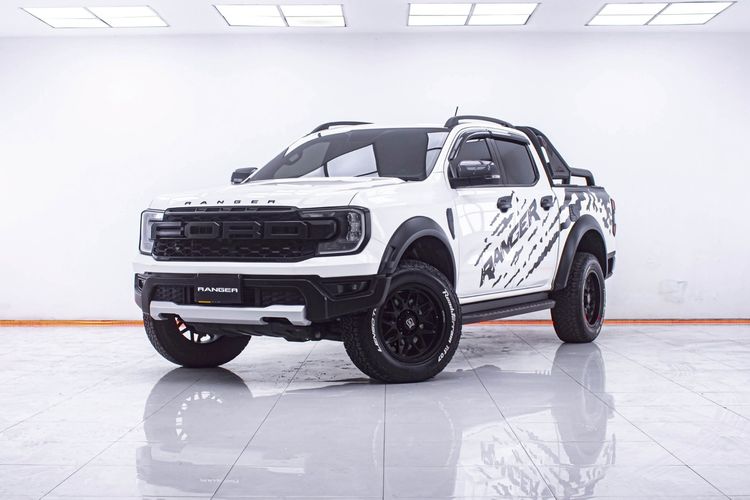 รถ Ford Ranger 2.0 Hi-Rider Sport สี ขาว