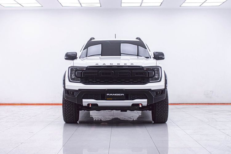 Ford Ranger 2025 2.0 Hi-Rider Sport Pickup ดีเซล ไม่ติดแก๊ส เกียร์อัตโนมัติ ขาว รูปที่ 4