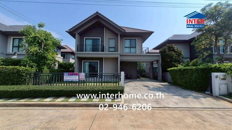 บ้านเดี่ยว 2 ชั้น 57.9 ตร.ว. หมู่บ้านเพฟบางนา ถนนบางบ่อ-คลองด่าน ถนนปานวิถี บางบ่อ สมุทรปราการ