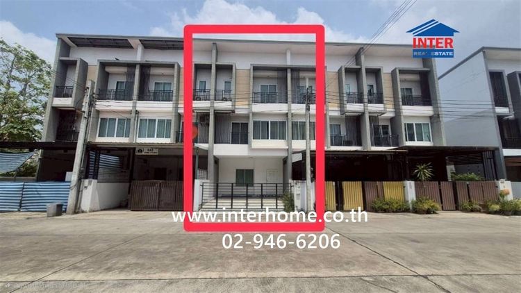 ทาวน์โฮม 3 ชั้น 24.6 ตร.ว. หมู่บ้านแกรนด์วิลล์ ดอนเมือง-สรงประภา30 ซอยสรงประภา30 ถนนสรงประภา ถนนเชิดวุฒากาศ เขตดอนเมือง กรุงเทพมหานคร