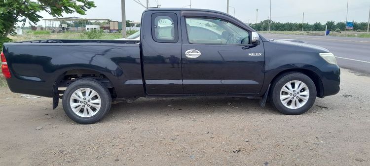 Toyota Hilux Vigo Champ 2013 Smart Cab 2.5 E Pickup ดีเซล ไม่ติดแก๊ส เกียร์ธรรมดา ดำ