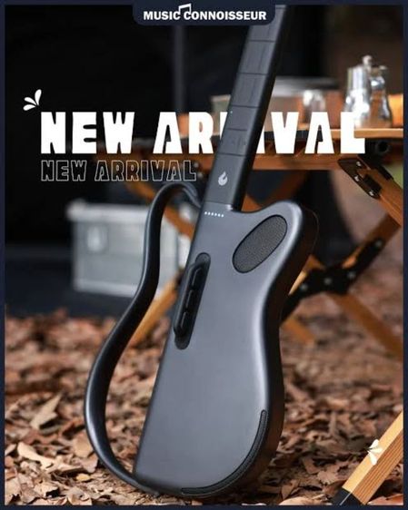 LAVA GENIE  สมาร์ทกีตาร์ไฟฟ้า เอฟเฟกต์ในตัว หน้าจอสัมผัส พร้อม Loop และ Bluetooth รูปที่ 3