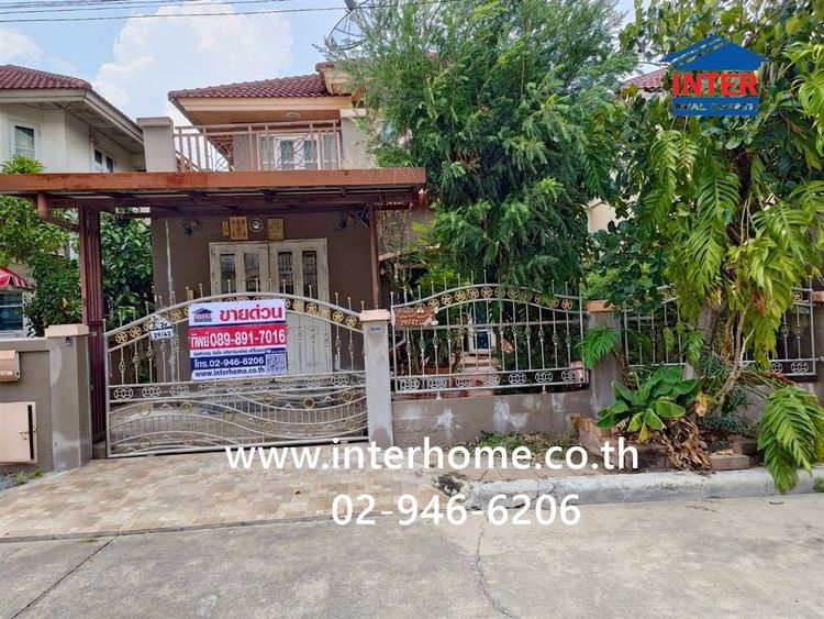 บ้านเดี่ยว 2 ชั้น 38.5 ตร.ว. หมู่บ้านชวนชื่นปิ่นเกล้า-วงแหวน ใกล้โลตัส บางใหญ่ ถนนกาญจนาภิเษก ถนนสำเร็จพัฒนา บางกรวย นนทบุรี รูปที่ 2