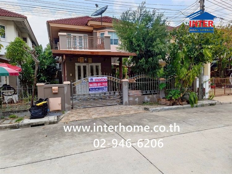 บ้านเดี่ยว 2 ชั้น 38.5 ตร.ว. หมู่บ้านชวนชื่นปิ่นเกล้า-วงแหวน ใกล้โลตัส บางใหญ่ ถนนกาญจนาภิเษก ถนนสำเร็จพัฒนา บางกรวย นนทบุรี รูปที่ 3