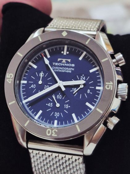 ส่งต่อ นาฬิกา TECHNOS Chronograph รุ่น T4146 สายยังไม่แกะซีล
