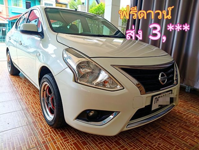 รถ Nissan Almera 1.2 VL สี ขาว