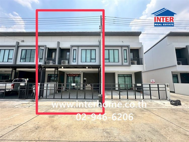 ทาวน์เฮ้าส์ 2 ชั้น 19.2 ตร.ว. หมู่บ้านเดอะริคโค้ ทาวน์ วงแหวน-ลำลูกกา ถนนลำลูกกา ถนนพระองค์เจ้าสายคลอง4 ลำลูกกา ปทุมธานี