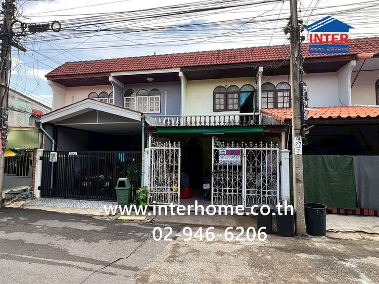 ทาวน์เฮ้าส์ 2 ชั้น 17 ตร.ว. หมู่บ้านหงส์ประยูร1 ถนนบางกรวย-ไทรน้อย ถนนรัตนาธิเบศร์ บางบัวทอง นนทบุรี